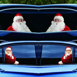 Creative Christmas Decorations Sticker Car Window Glass Stickers C1116