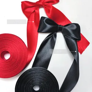 Elegant Xiujiang Ribbons for Crafting - Single-Sided Glossy Finish, Various Colors, Packaged by Roll (4cmx150yd) Model A1-12
